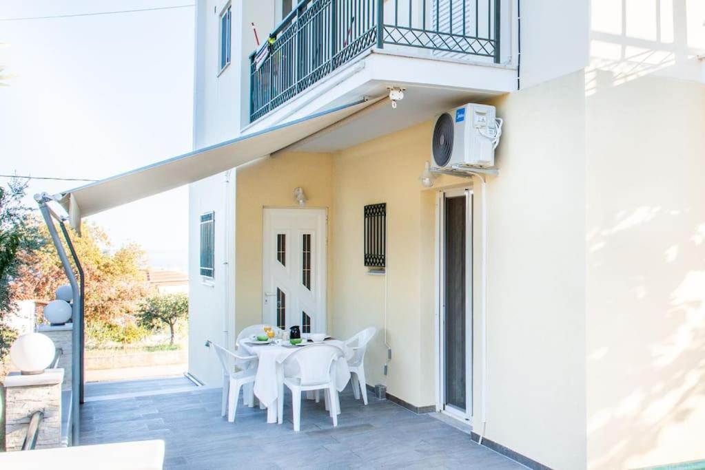Όμορφο Παραθασυγκρότημα Ενοικιαζόμενων Καταλυμάτων Ως Ολόκληρος Χώρος - Chrani, Ελλάδαλάσσιο Διαμέρισμα Esterno foto